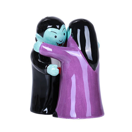 Vampires Hugging Salt & Pepper Shakers