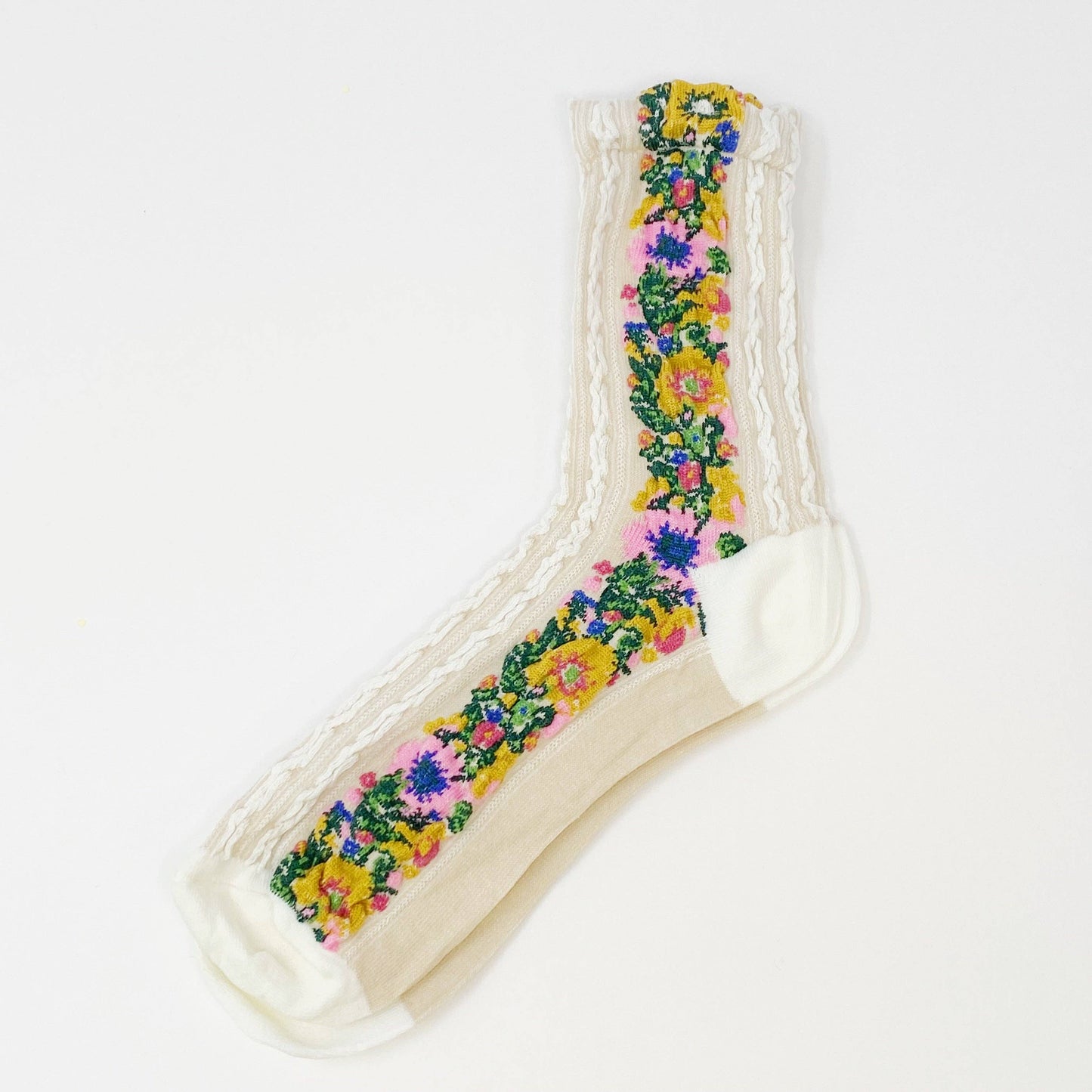 Noble Floral Beauty Socks